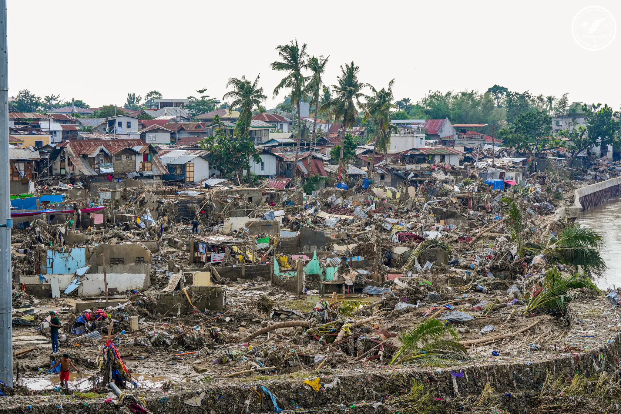 Typhoon Uwan devastation in the Philippines